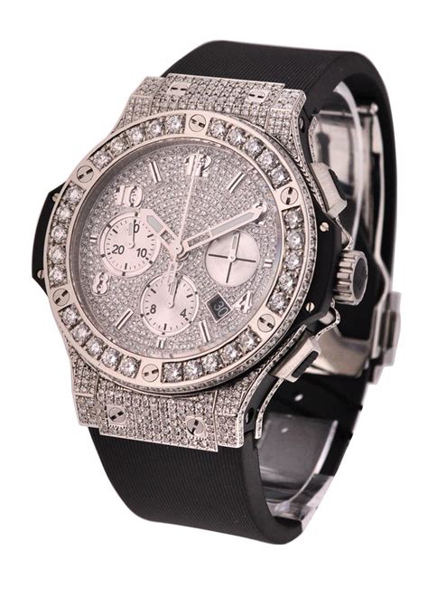 hublot diamond watch for sale|Hublot diamond bezel.